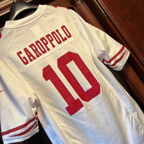NIKE NFL SF 49ers Classic Jimmy GAROPPOLO #10 White JERSEY! - Picture 3 of 8